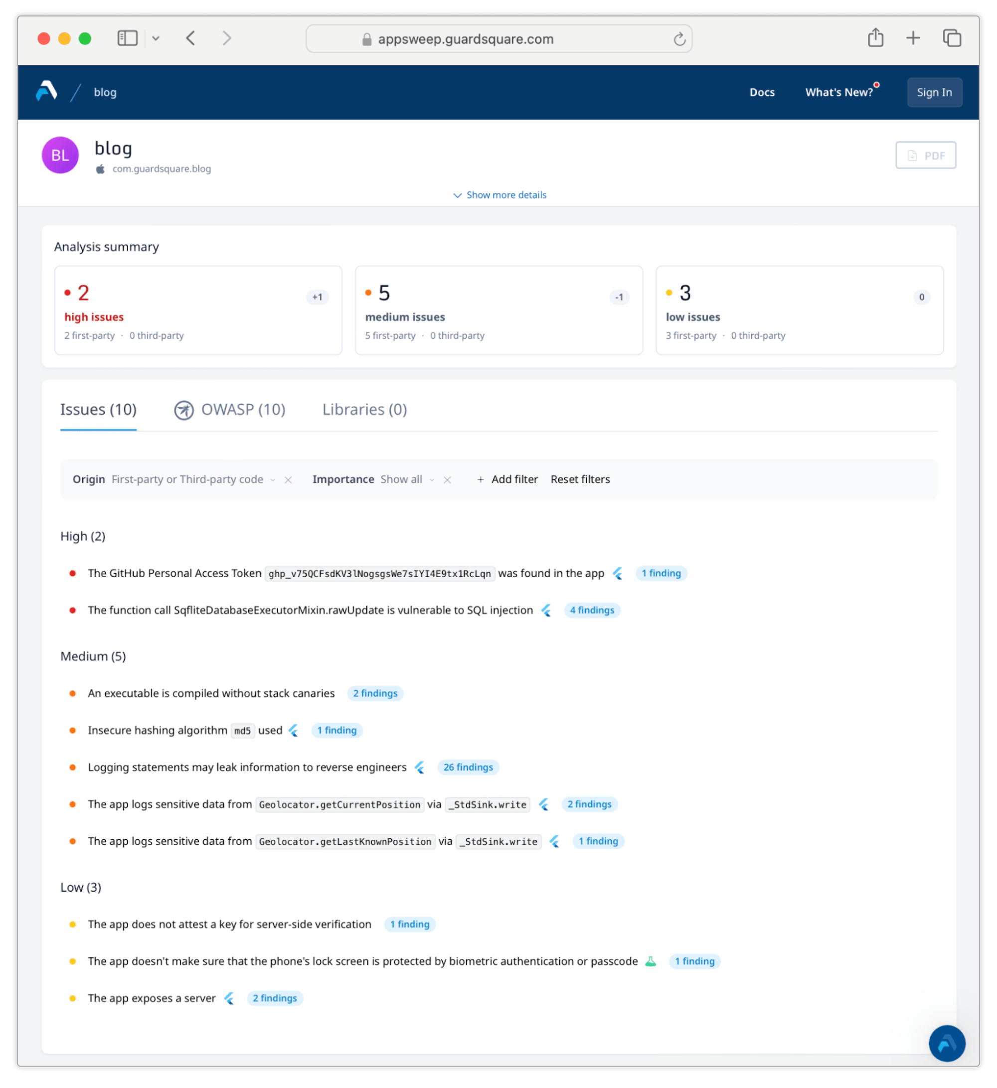 Mobile App Security Testing For Flutter Guardsquare - Premium Mountain Pattern Gallery - Desktop